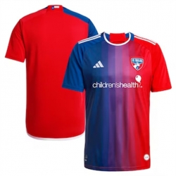 Men FC Dallas Blank 2024 25 Home Replica Blaze Red