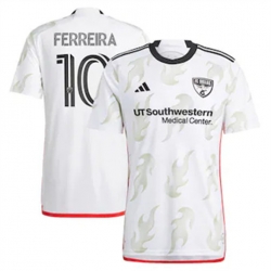 Men FC Dallas Jesus Ferreira 2023 24 Away Replica White