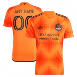 Men Houston Dynamo Custom 2023 24 Home Replica Orange