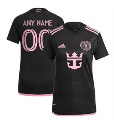 Women Inter Miami CF Custom 2024 25 Away Replica Black