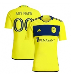 Men Nashville SC Custom 2024 25 Home Replica Yellow