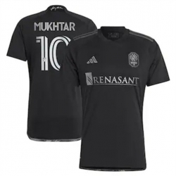 Men Nashville SC Hany Mukhtar 2023 24 Away Replica Black