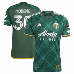 Men Portland Timbers Santiago Moreno 2023 24 Home Replica Green