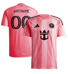 Men's Inter Miami CF adidas Light Pink 2025 Euforia Replica Custom Jersey Men's Inter Miami CF adidas Light Pink 2025 Euforia Replica Custom Jersey