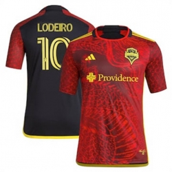 Men Seattle Sounders FC Nicolas Lodeiro 2023 24 Away Replica Red