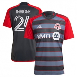 Men Toronto FC Lorenzo Insigne 2023 24 Home Replica Gray