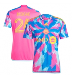 Men Toronto FC Lorenzo Insigne 2023 24 Third Replica Pink