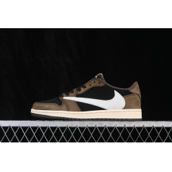 AIR JORDAN 1 LOW X TRAVIS SCOTT MEN SHOES 6520