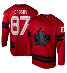 Mens Sidney Crosby #87 Red Hockey Canada 2026 Replica Jersey Mens Sidney Crosby #87 Red Hockey Canada 2026 Replica Jersey