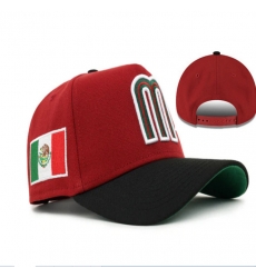 Mexico Baseball Snapback Cap 011