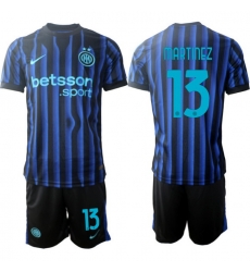 Men Internazionale 2026 Soccer Jerseys BlueBlack #13 MARTINEZ Men Internazionale 2026 Soccer Jerseys BlueBlack #13 MARTINEZ