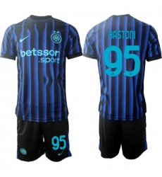 Men Internazionale 2026 Soccer Jerseys BlueBlack #95 BASTONI Men Internazionale 2026 Soccer Jerseys BlueBlack #95 BASTONI