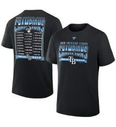 Men Tampa Bay Rays Black 2026 League Champions Roster T Shirt Men Tampa Bay Rays Black 2026 League Champions Roster T Shirt