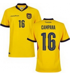 Women 16 Ecuador Leonardo Campana Away Replica Jersey 1 Women 16 Ecuador Leonardo Campana Away Replica Jersey 1