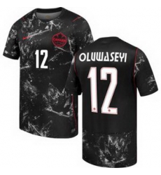 Women 12 Canada Tani Oluwaseyi Replica Away 2 Women 12 Canada Tani Oluwaseyi Replica Away 2