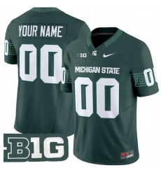 Men Michigan State Spartans ACTIVE PLAYER Custom Green F U S E 2025 Vapor Limited Stitched Football Jersey Men Michigan State Spartans ACTIVE PLAYER Custom Green F U S E 2025 Vapor Limited Stitched Football Jersey