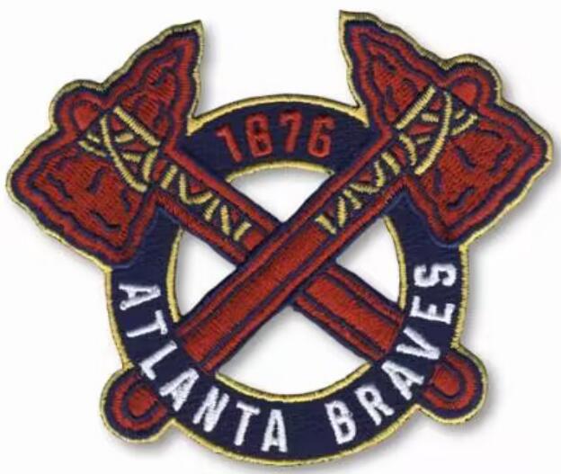 Women Atlanta Braves 1876 Patch Biaog