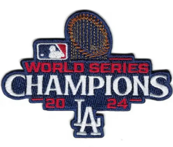 Youth 2024 MLB World Series Champions Patch Biaog