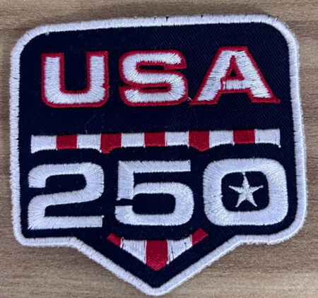 Men Los Angeles Chargers USA 250 Anniversary Patch Biaog